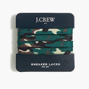 J.Crew Camo Sneaker Lace Pack